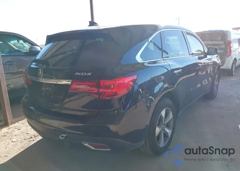 2014 Acura Mdx из США, поврежденный, VIN 5FRYD3H27EB008859